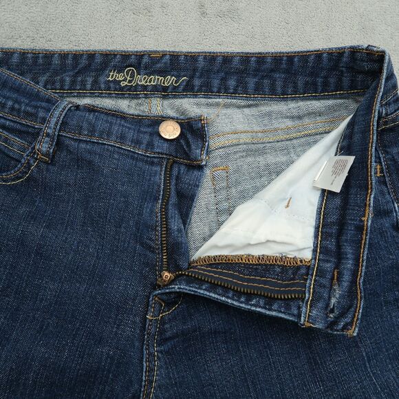 Old Navy Jeans Women's Size 8 Blue Mid-Rise Dreamer Bootcut Stretch 30" Inseam - Picture 2 of 15